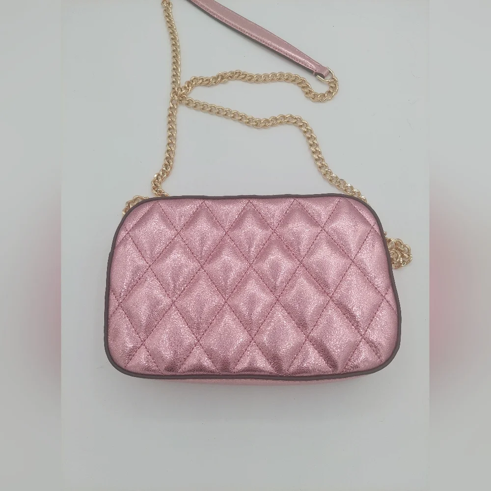 Kate spade glimmer quilted metallic crossbody - Picture 4 of 6